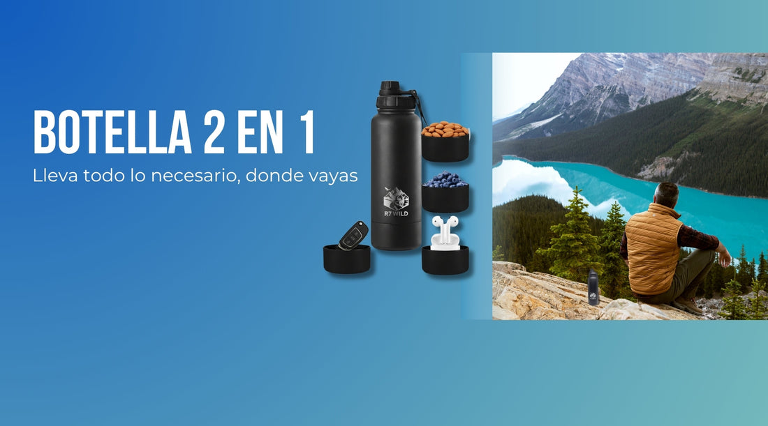 Botellas 2 en 1 Burnz: la innovación que combina hidratación y funcionalidad